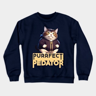 Just a Purrfect Predator Cat Crewneck Sweatshirt